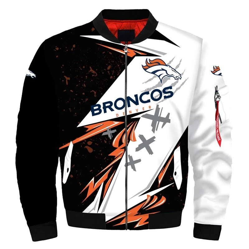 Denver Broncos Men's Flight Bomber Jacket