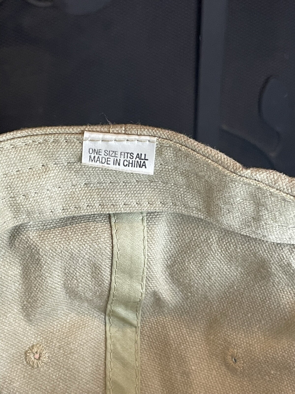 NICE General Dynamics Aviation Services Beige Adj… - image 7