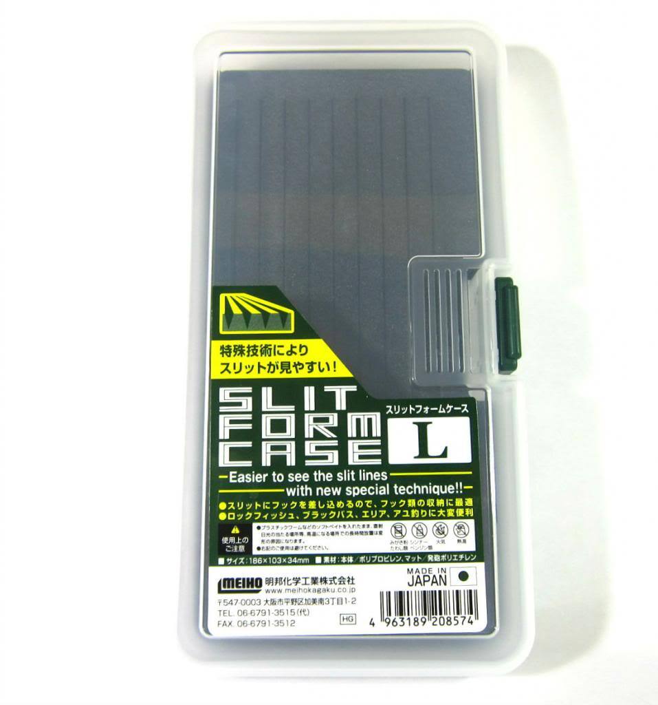 Meiho Slit Form Case LL (214 x 118 X 45 MM) Trasparente (8581)