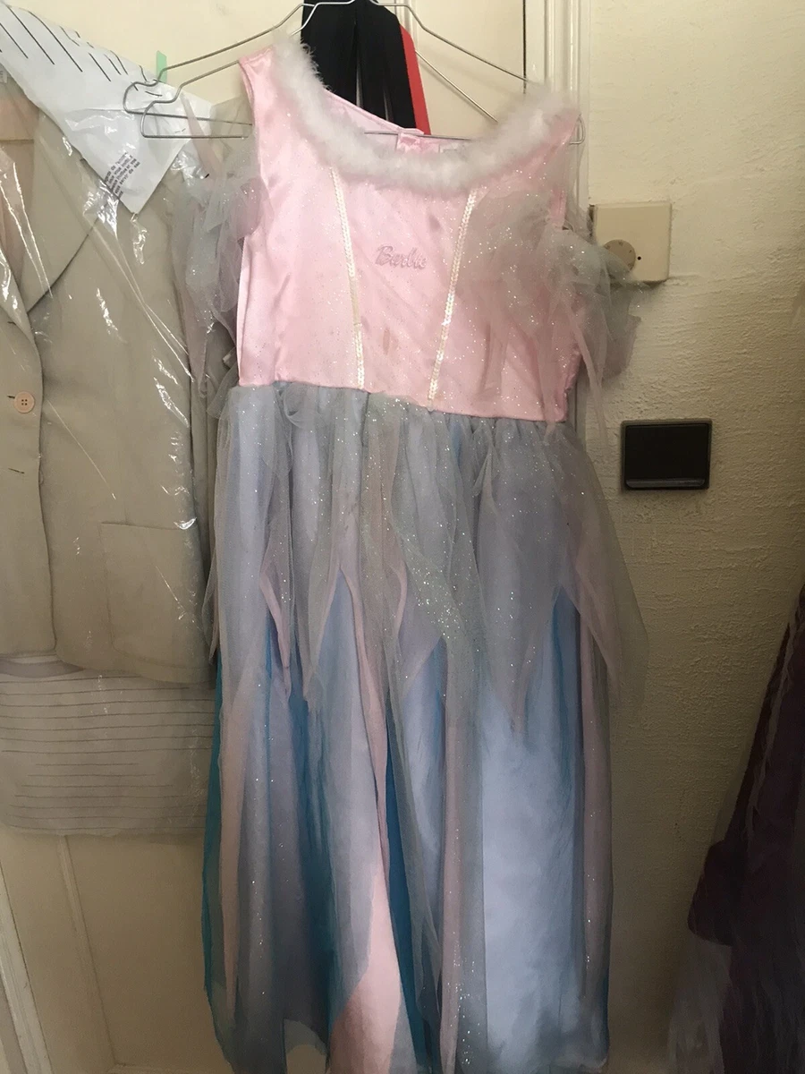 Deguisement Barbie Reine Des Neiges 8/10 Ans Robe Fille