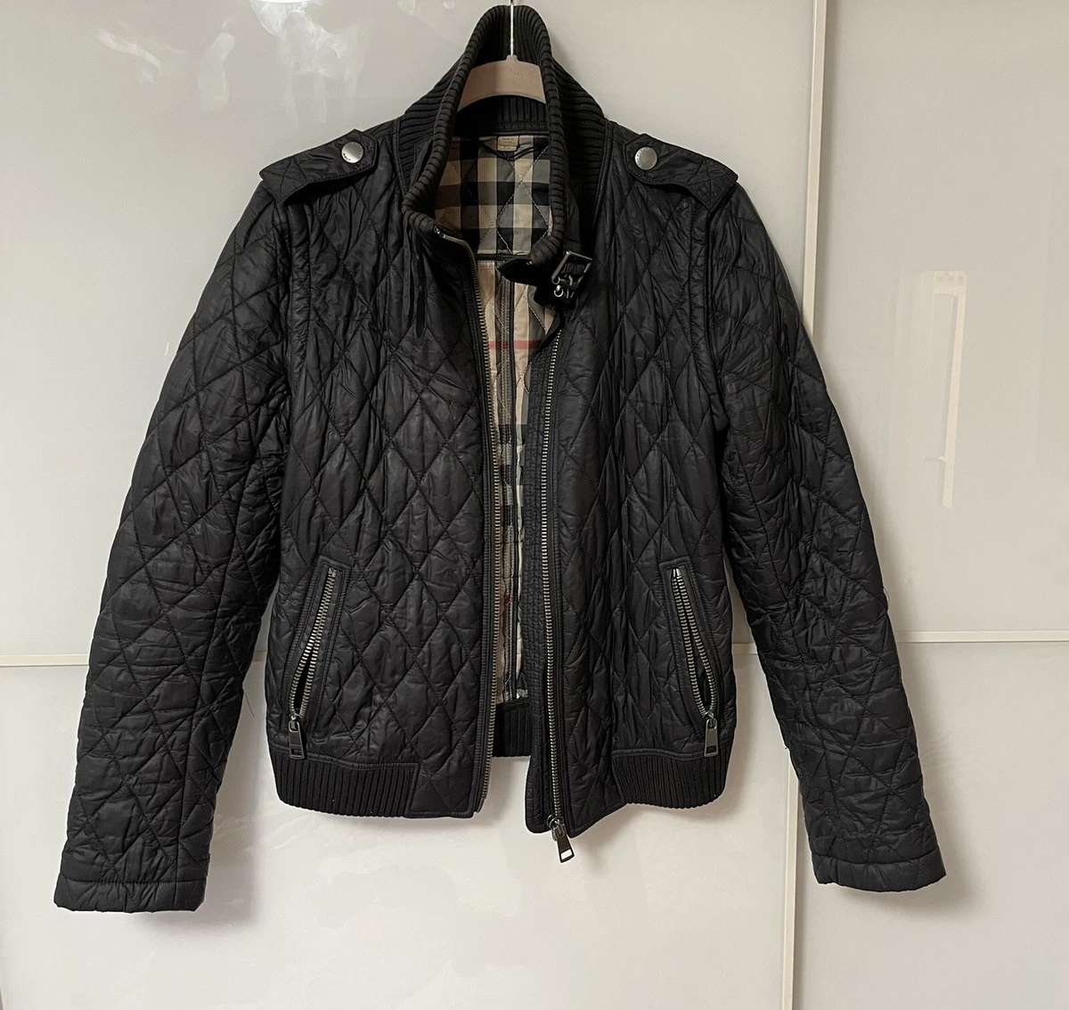 Burberry brit quilted jacket clearance sale