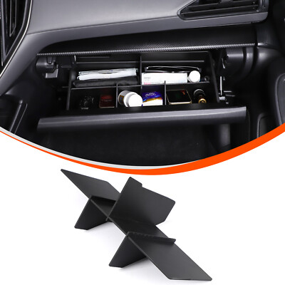 Glove Box Insert Divider Compartment Organizer Fit For Subaru