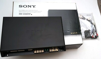 Sony XM-GS6DSP Amplifier600 W 6 Channel Class D Speaker Sub Car Audio Receiver