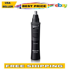 Panasonic Men  s Ear and Nose Hair Trimmer, Wet Dry Hypoallergenic Blade