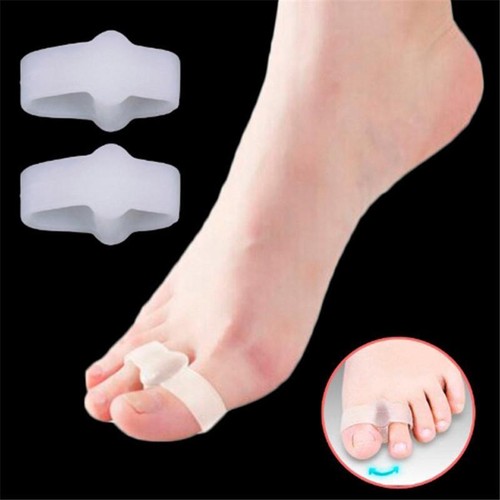 Unisex Silicone Bunion Toe Corrector Orthotics Straightener Separator Pain FW - Picture 2 of 12