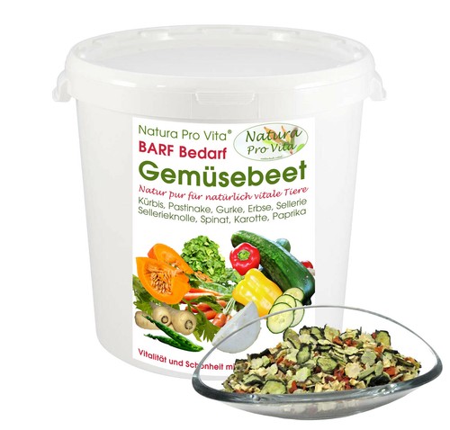 Barfgemüse Hund glutenfrei getreidefrei deutsche Top Qualität Natura ProVita 3kg - Bild 3 von 8