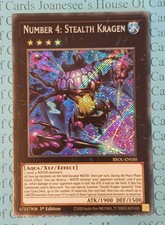 Yu-Gi-Oh! TCG Number 4: Stealth Kragen Brothers of Legend BROL-EN030 ...