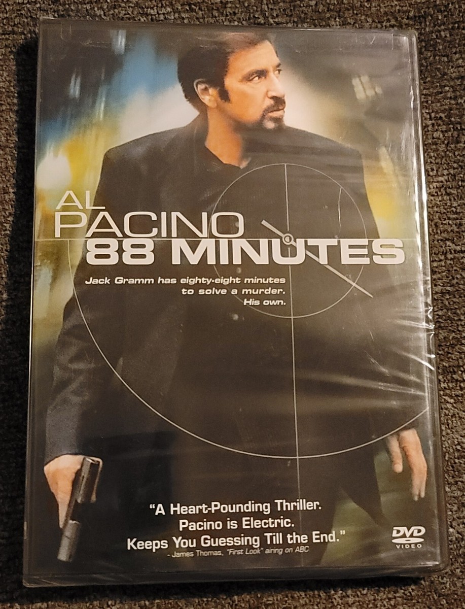 88 Minutes, DVD Widescreen, New & Sealed, Free Shipping