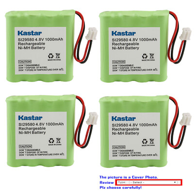 Kastar Battery Replace for Summer Infant 29710 29740 29790 Baby Video Monitor