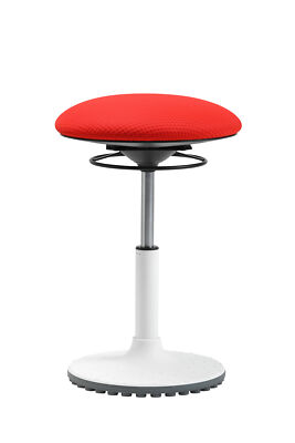 Ergonomischer Hocker Topstar Bewegt Living Chairs Move  neon rot NEUWARE