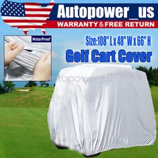 Waterproof oxford cloth Golf Cart Cover Zipper For EZGO Club Car Yamaha Cloth