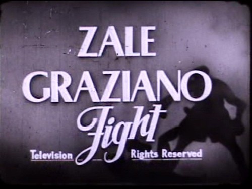 1948 Middleweight Championship Boxing ZALE vs GRAZIANO 3rd Fight FREE SHIPPING - Picture 2 of 4