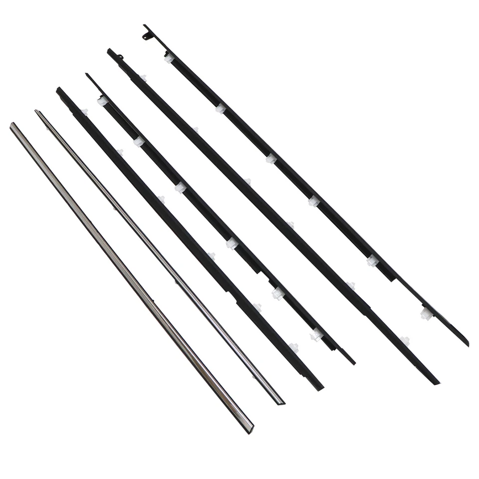 Moldura de cinturón de puerta 6 piezas para 91-98 Toyota Land Cruiser 80 FJ80 FZJ80 LX450 NUEVO Foto 4 de 4