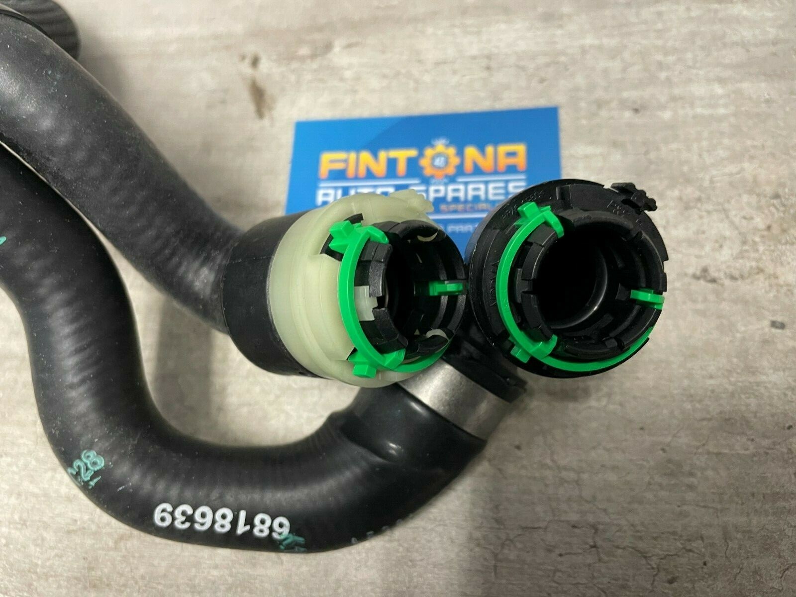 Original OE Vauxhall Astra H Zafira B 1.7 Water Heater Hose Pipe Set