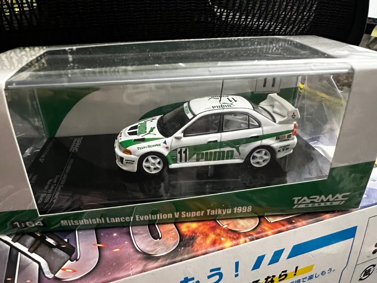 1/64 Tarmac Works mitsubishi lancer evolution v super taikyu 1998