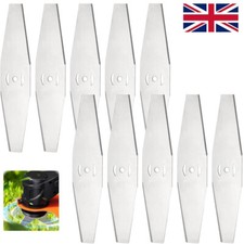 3/6PCS Replace Metal Blades Cutter For Cordless Grass Trimmer Strimmer Tools~
