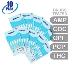 Mintegrity [10pk] 5-Panel Dip Card Urine Drug Test  #MI-WDOA-154