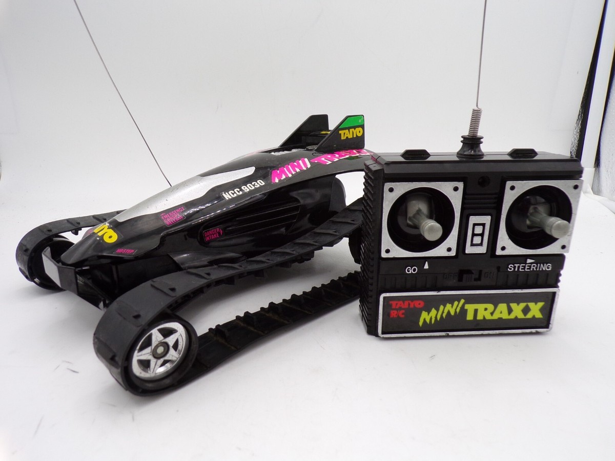 TAIYO RC FAST TRAXX ラジコン RARE! 90's Taiyo Japan 1/20 Black Mini RC Fast Traxx Pre