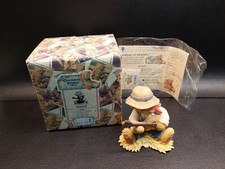 2000 Cherished Teddies 706655 Jesse Boy w/ Guitar Club Convention Bear Figurine