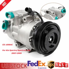 AC Air Conditioner Compressor w/Clutch For 2007-2009 Kia Spectra & Spectra5 L4