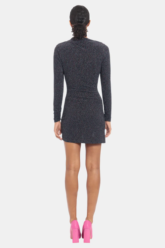 Aqua Womens Textured Short Mini Dress S - Picture 2 of 2