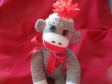 Sock Monkey Handmade 20" Traditional