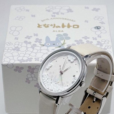 ALBA となりのトトロ 30周年記念 腕時計 ACCK705 未使用品 箱あり Seiko Alba Totoro 30th Anniversary Limited Edition Watch White