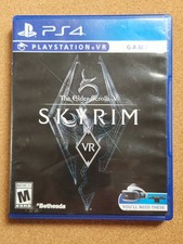 The Elder Scrolls V SKYRIM VR PS4 Sony PlayStation 4 Rated Mature w/ Pamphlet