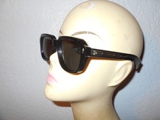 Jacques Marie Mage TAOS HOPPER 391/500 Black Burgundy Gray Lenses Sunglasses