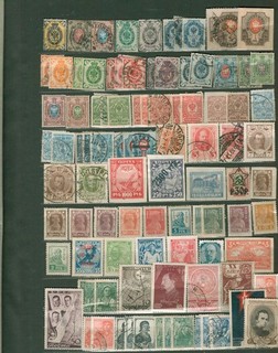 Russia collection on 12 stock pages in all conditions.