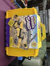 Kinetic Sand Construction Site Folding Sandbox Toy Truck Sand NIB. FREE SHIPPING