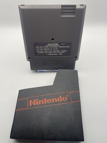 1989 Q-bert NES Authentic Game - Cart Only W/ Sleeve - Tested!