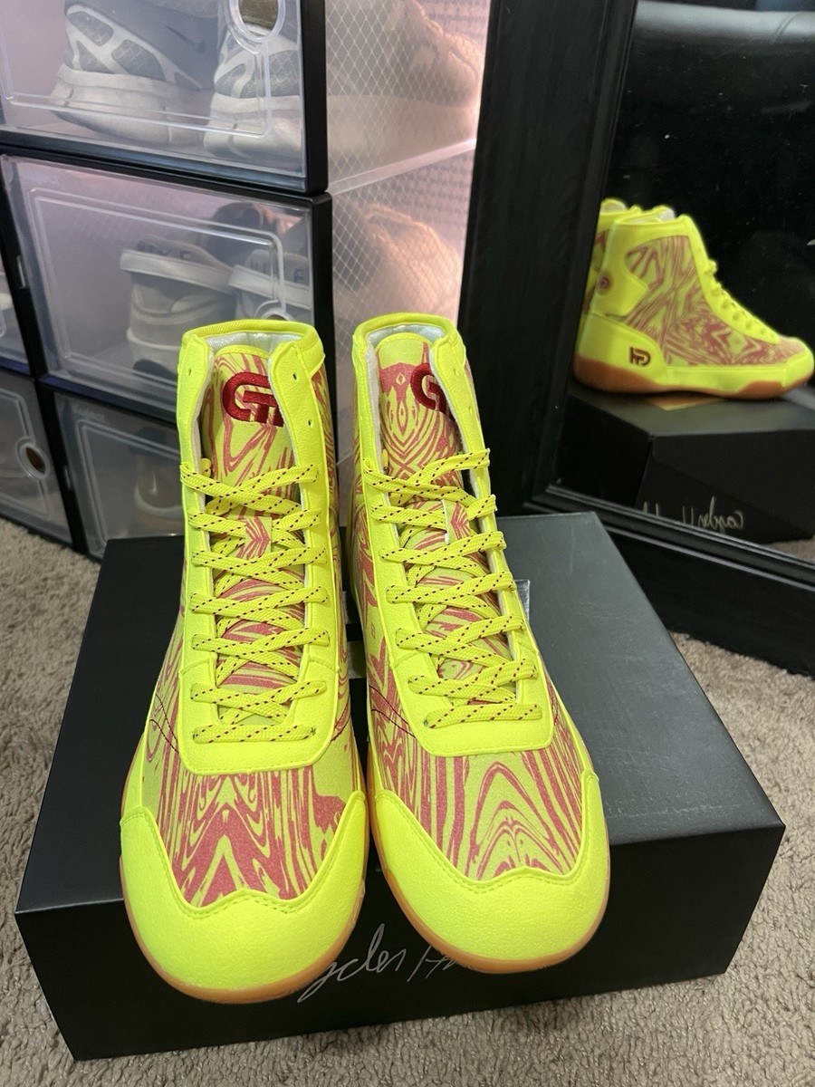 Cayden Henschel “Sunstrike” Wrestling Shoes | eBay