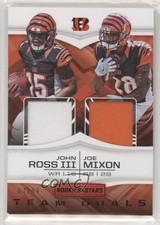 2017 Panini Rookies & Stars Team Duals 63/99 John Ross Joe Mixon III #4 r7d