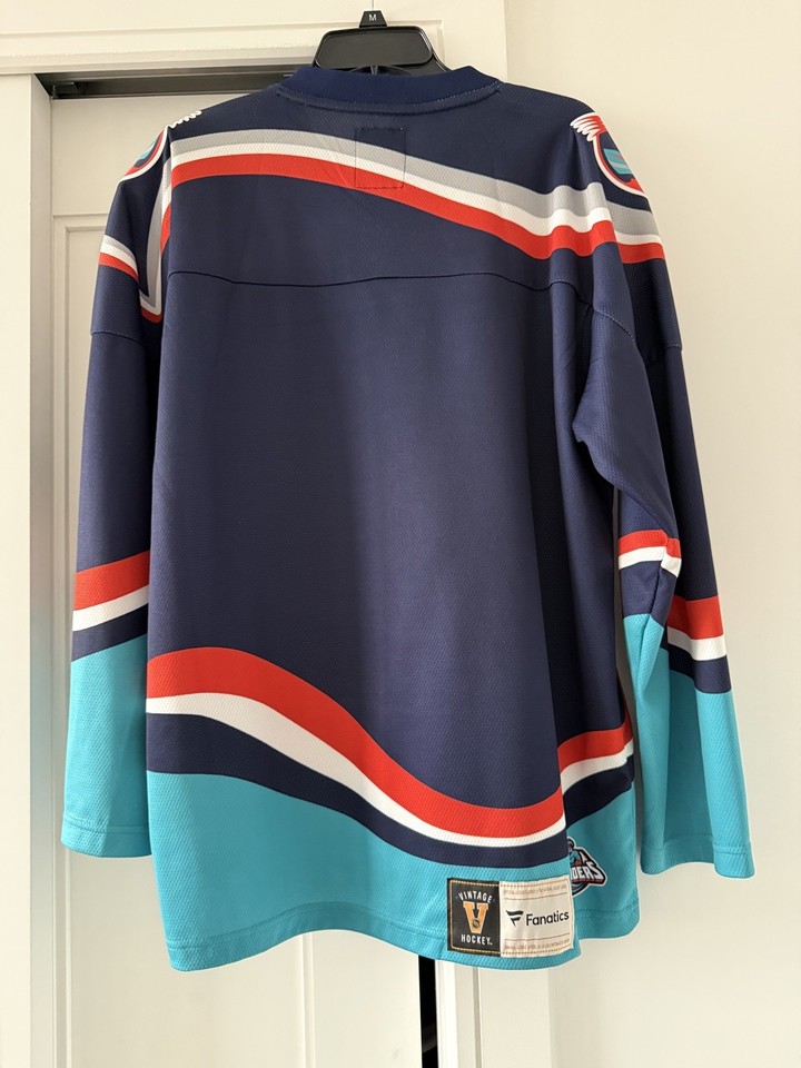 New York Islanders Fisherman Vintage Retro Hockey Jersey Size S NHL NYI ...