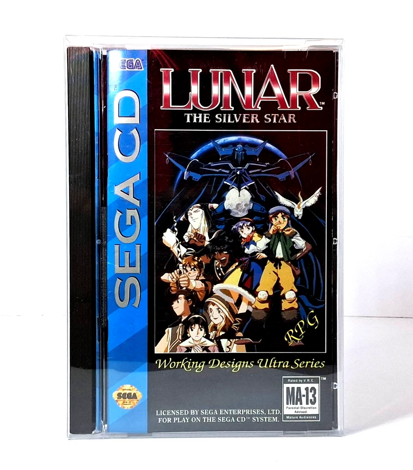 Lunar: The Silver Star (Sega CD, 1993) CIB Tested - Image 2 of 4