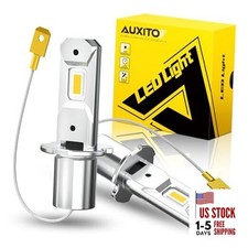 H3 LED Bulb Yellow 3000K, 16,000LM 600 Super Brighter, 10 Years Lifespan,