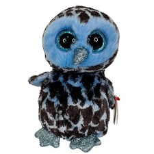 TY Beanie Boos YAGO the Owl Glitter Eyes 6" Plush 