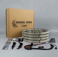 10 Row White Wheel Lights Plug And Play Led Kit. 17 Diameter 10 Row White Wheel Lights Plug And Play Led Kit. 17 Diameter