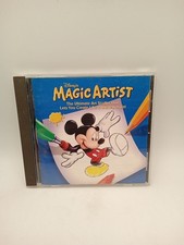 DISNEY'S MAGIC ARTIST CD-ROM with Manual For Windows/MAC Used