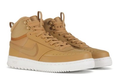 ''Men's Nike Court Vision Winter Mid Elemental Gold/White (Wheat) Size 12''