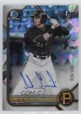 2022 Bowman Chrome Prospect Atomic Refractor /100 Jack Suwinski #CPA-JS Auto 2a9