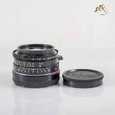 LEITZ Leica Summicron-M 35mm/F2.0 Ver.4 7 Elements Black Lens Yr.1980 #11566
