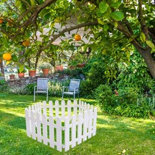 5 Pcs Landscape Design Border Decorative Plastic Fence Front Yard