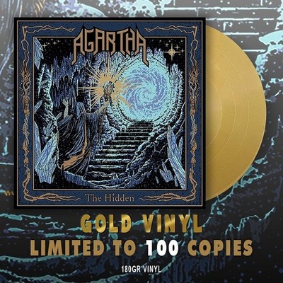 AGARTHA - The Hidden (NEW*LIM.100 GOLD LP*NWOBHM*WOLF*QUARTZ*DARK STAR)