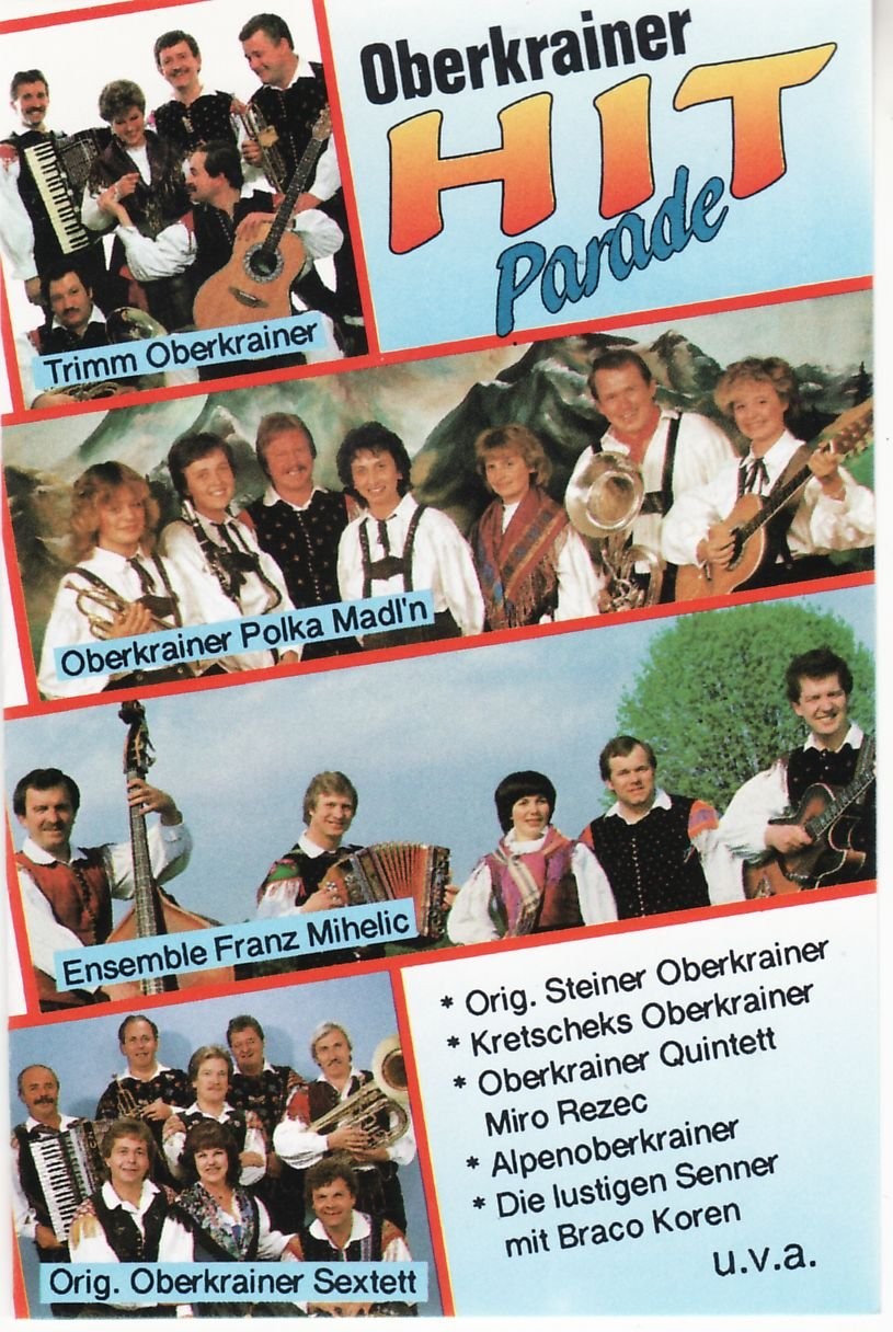 Различные хит-парады Oberkrainer (кассета)