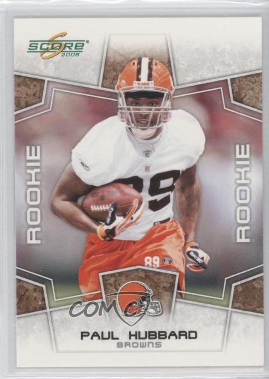 2008 Score Rookie Glossy Paul Hubbard #419 Rookie RC 0b6