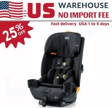 Fit3x ClearTex Ultra Slim All-in-One Car Seat Black 5-100 Lbs Greenguard
