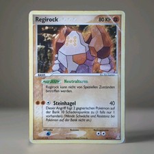 Regirock Pokemon Karte Deutsch 28/110 EX Holon Phantoms