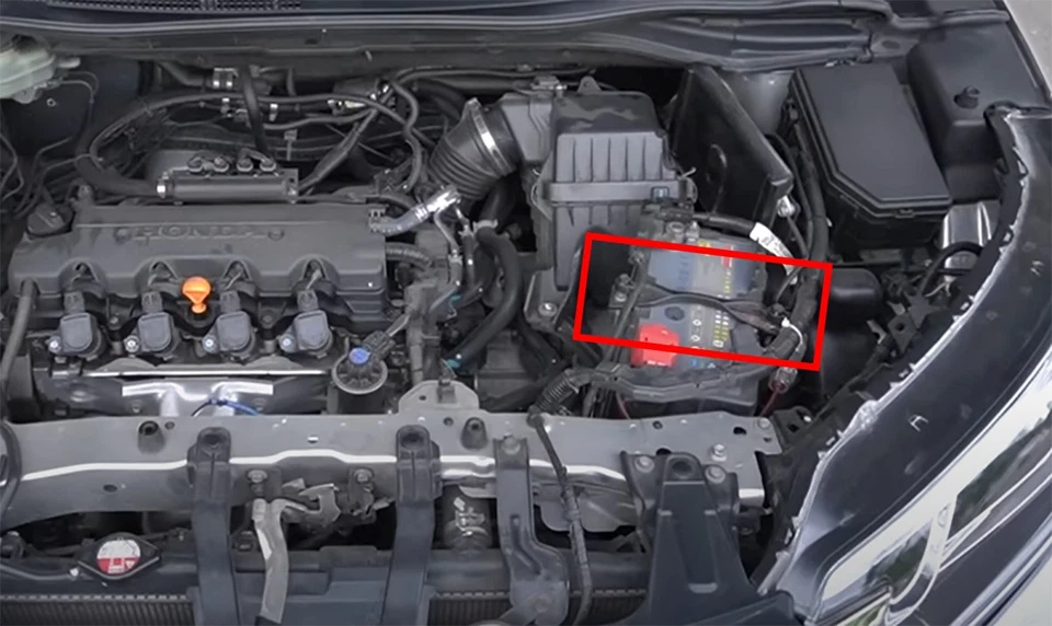 Placa de retención de batería genuina para Honda CR-V CRV 2007 2008 2009 - 2015 Foto 2 de 4